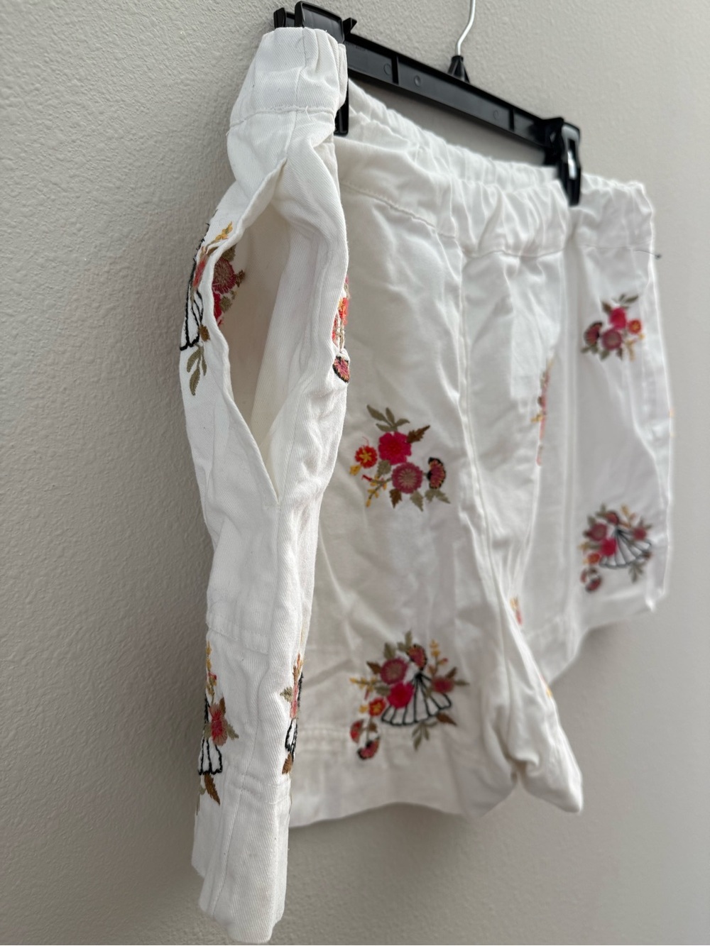 Free People Strada Embroidered Two-Piece Tank & Short Set XL - Picture 12 of 13